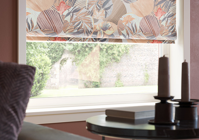Osaka, Mandarin - Motorised Roman Blind - Image 5